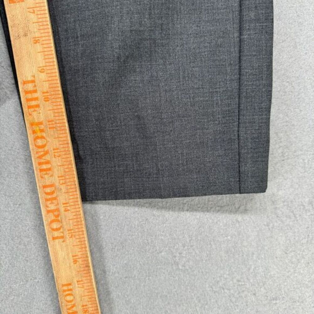 Bebe Dress Shorts Womens 0 Heather Gray Wool Blend Career Office Dressy Academia - Picture 5 of 10